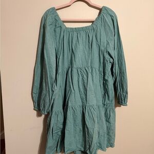 Universal Thread Long Sleeve Sage Dress